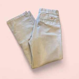 Dickies 874 Original Fit Work Pants Cream 32x32 Skater Chopper Workwear Utility